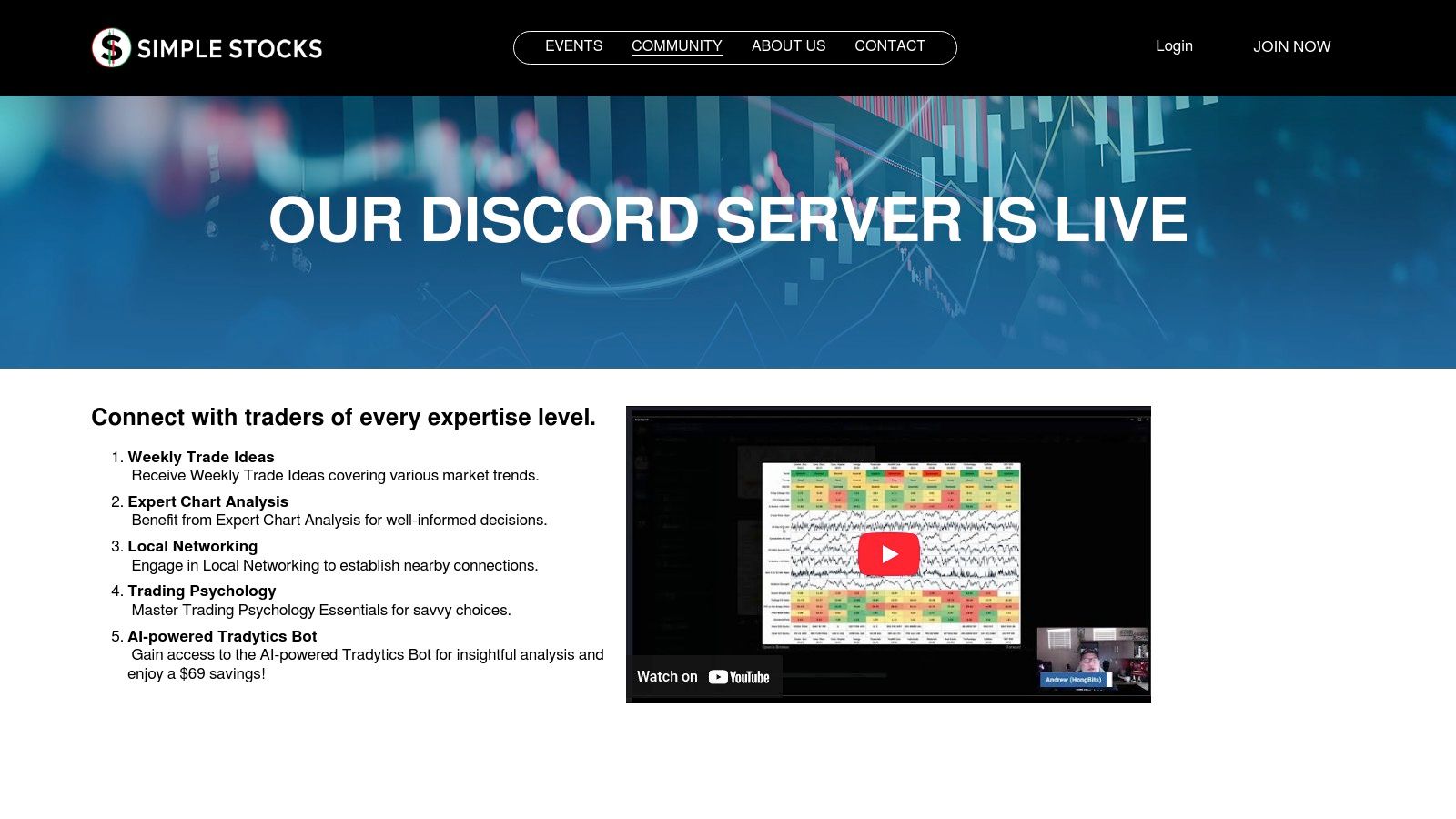 Simple Stocks - Discord